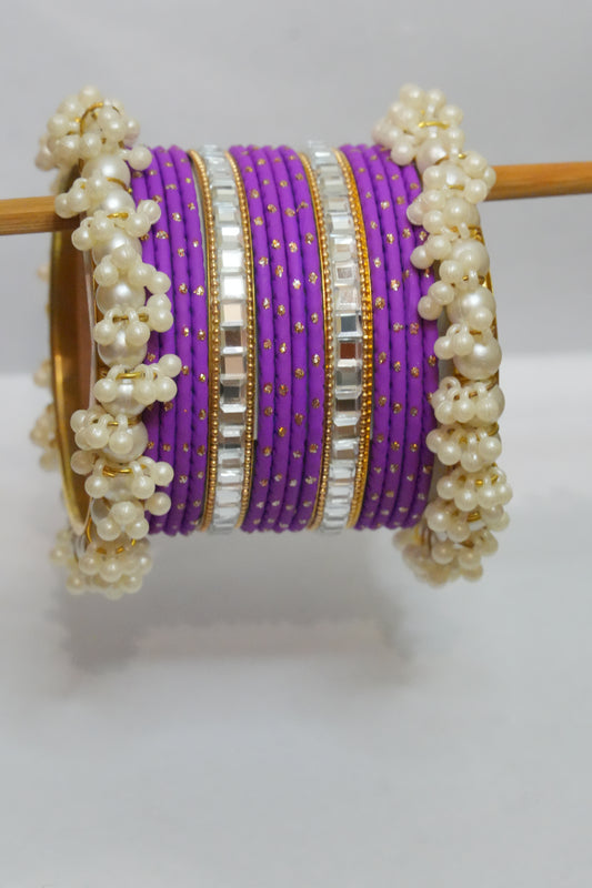 Rang-e-Churiyan Dark Purple