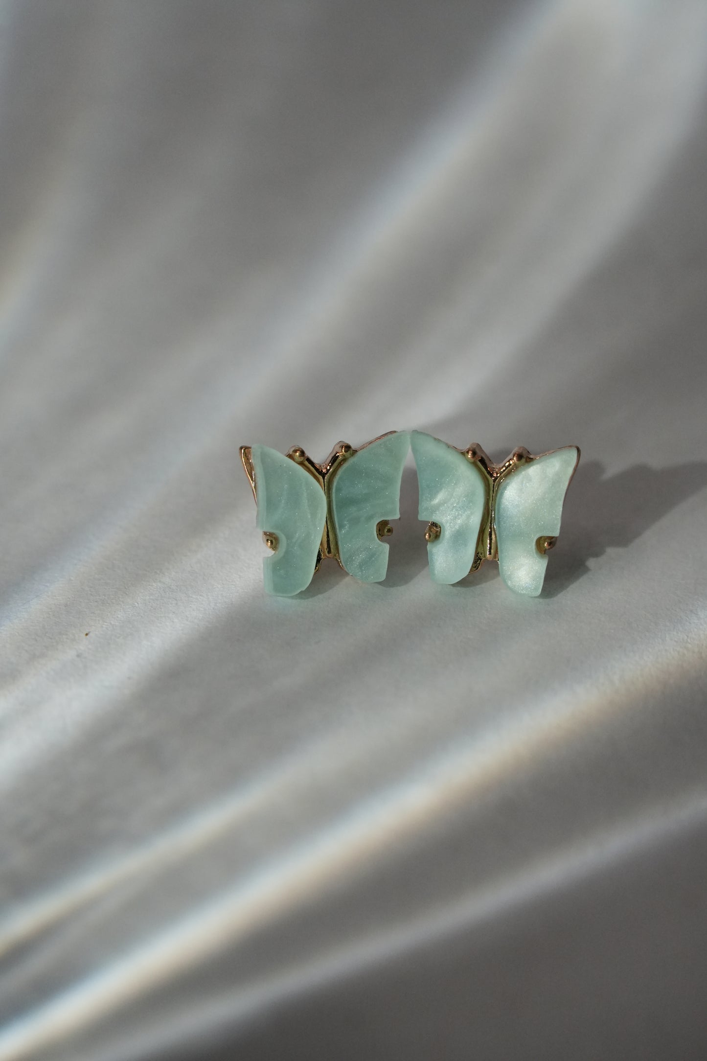 Blue Butterfly Studs