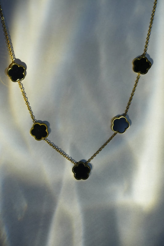 Black Clover Necklace