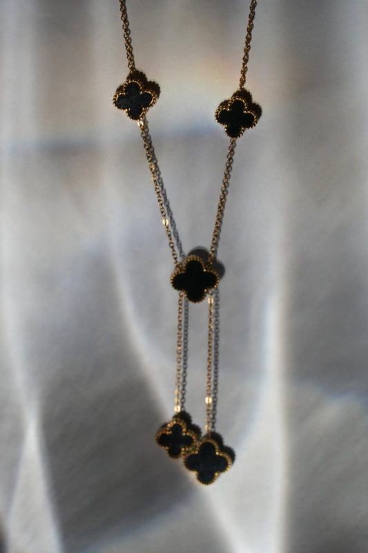 Black Clover Necklace