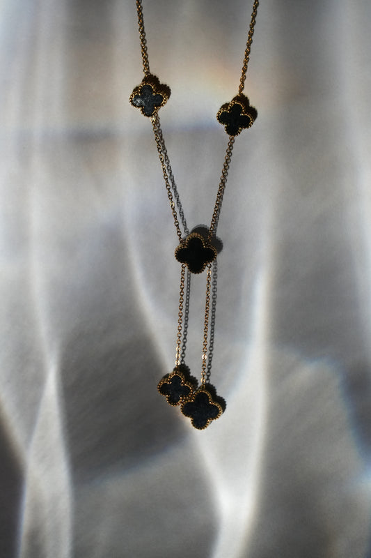 Black Clover Necklace