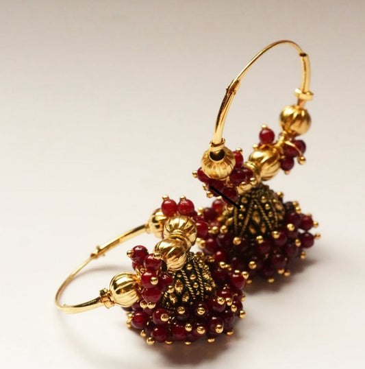Red Jhumka